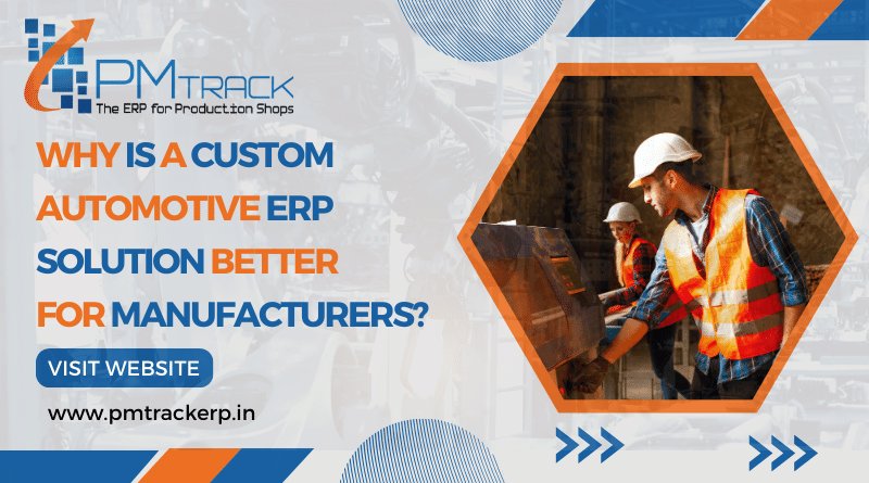 Custom Automotive ERP Solution for Manufacturers