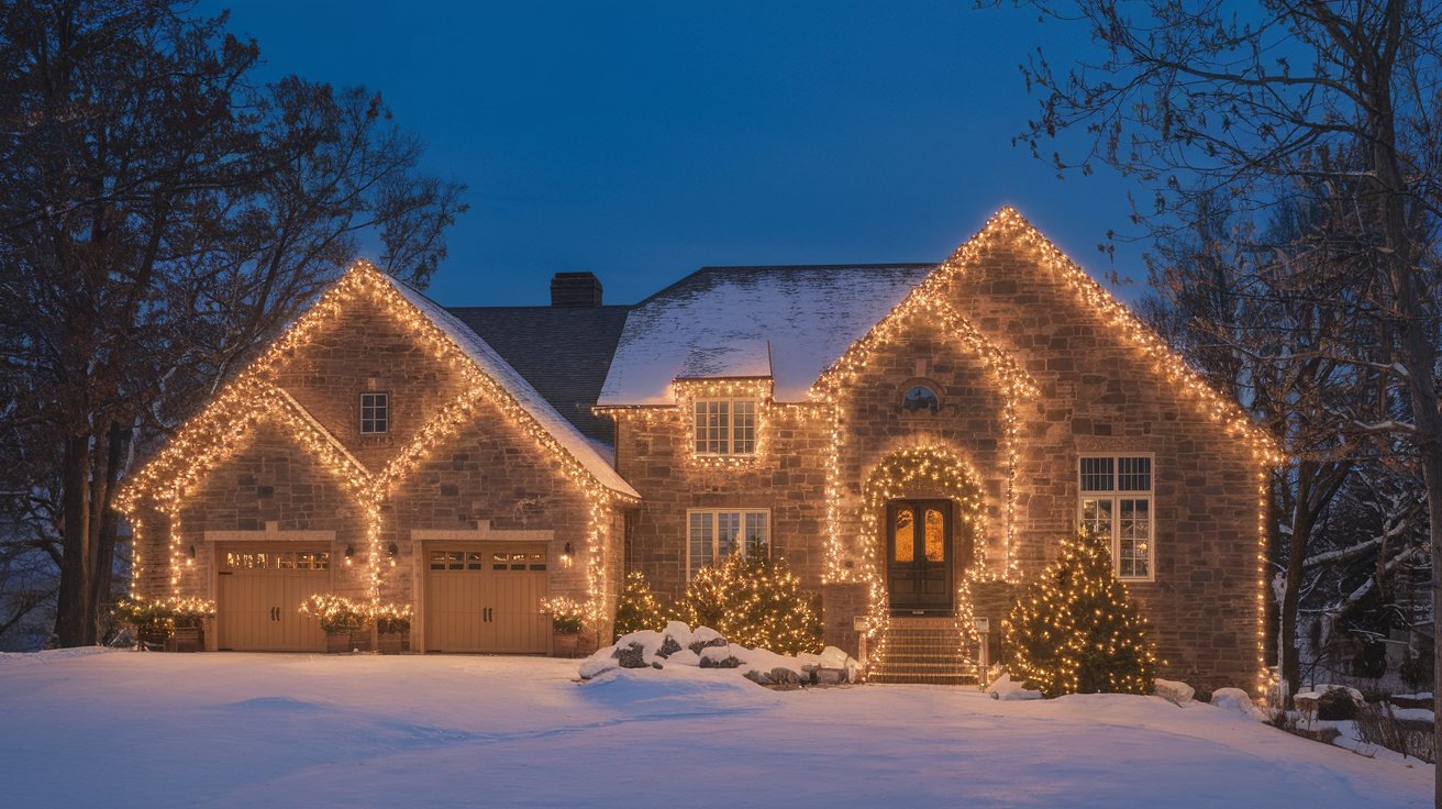 What Are the Cost Variations Between Different Holiday Light Installation Services
