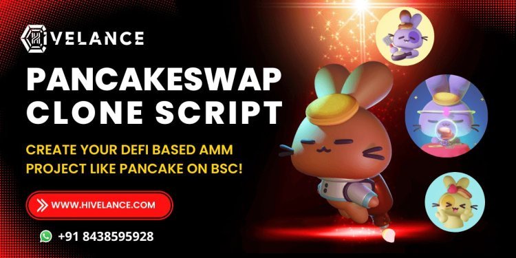 Create a defi project like Pancakeswap with the help of Pancakeswap clone script.