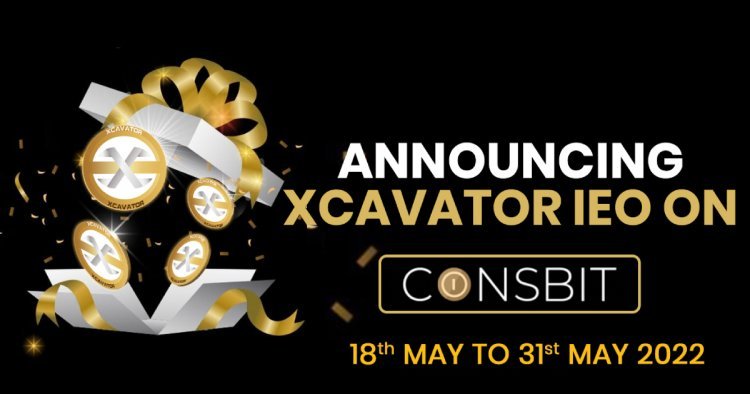 PR: Xcavator IEO starting from May 18 on Coinsbit.io