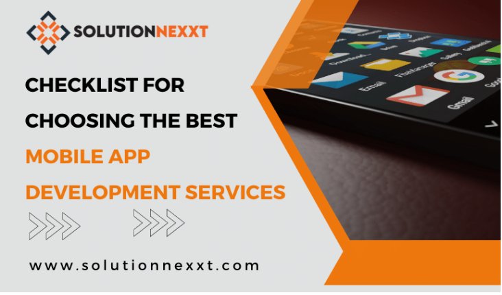 Checklist Mobile App Development Services