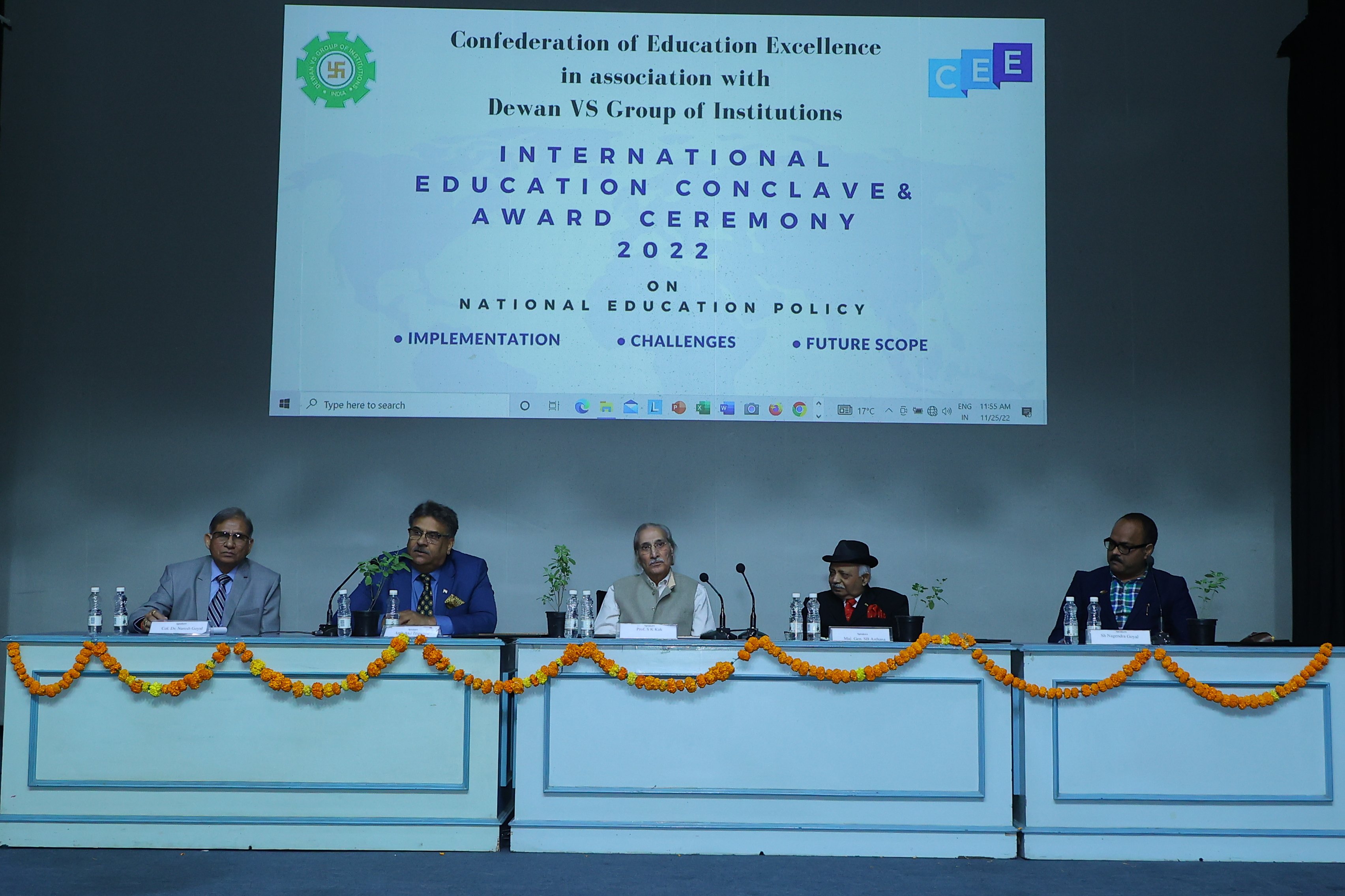 Dewan VS Group of Institutions Organized an International Education Conclave and Award Ceremony