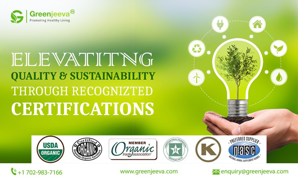 Elevating Quality and Sustainability Through Recognized Certifications