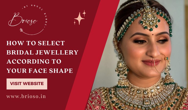 How to Choose Bridal Jewellery According to Your Face Shape