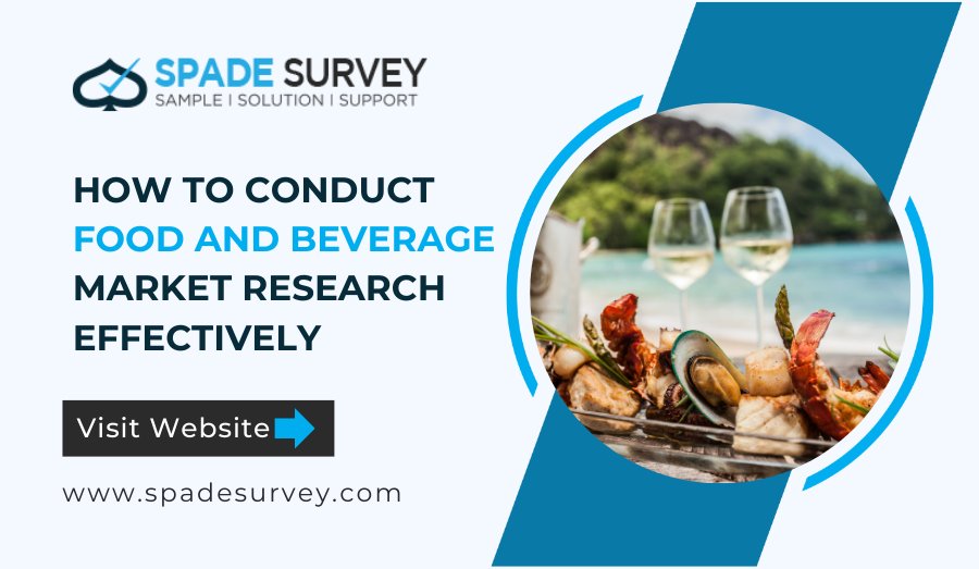 How to Conduct Food and Beverage Market Research Effectively?