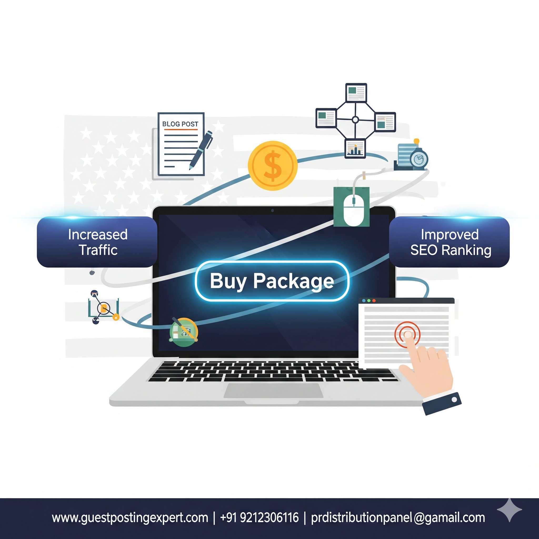 Guest posting service with real websites: White hat SEO & Safety