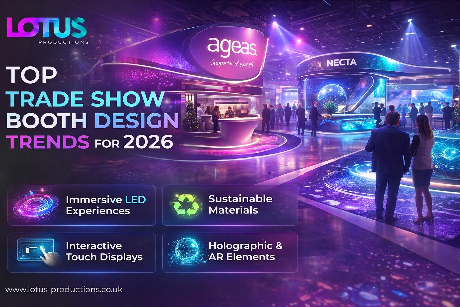 Top Trade Show Booth Design Trends for 2026