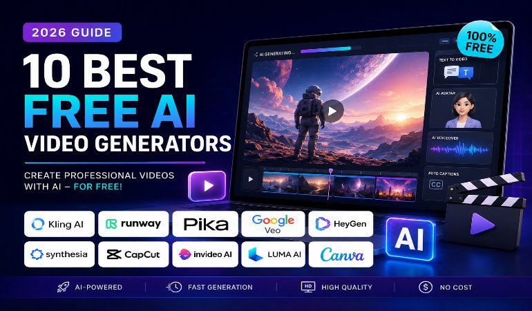 10 Best Free AI Video Generators in 2026