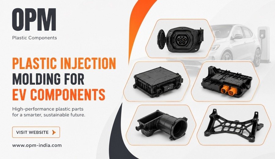 Plastic Injection Molding for EV Components