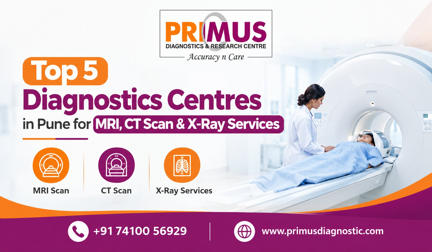 Top 5 Diagnostics Centres in Pune for MRI, CT Scan & X-Ray Services 